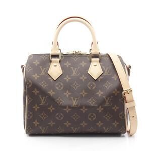 Louis Vuitton Speedy Bandouliere Monogram handbag canvas leather Brown